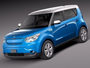 Kia Soul EV 2015 Modèle 3D