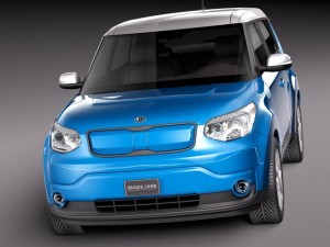 Kia Soul EV 2015 Modèle 3D