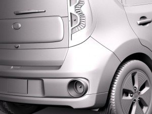 Kia Soul EV 2015 Modèle 3D