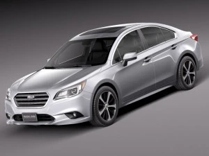 Subaru Legacy 2015 3D Modell