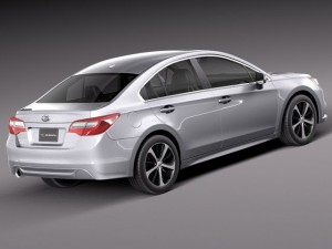 Subaru Legacy 2015 3D Модель