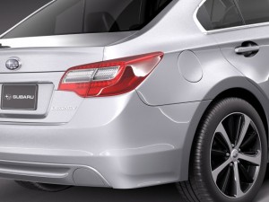 Subaru Legacy 2015 3D Модель