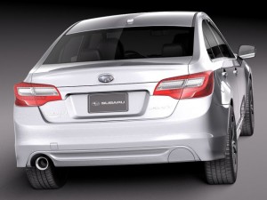 Subaru Legacy 2015 3D Модель