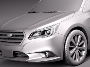 Subaru Legacy 2015 3D Модель