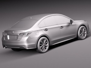 Subaru Legacy 2015 3D Модель