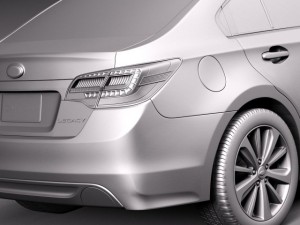 Subaru Legacy 2015 3D Модель