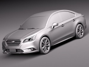 Subaru Legacy 2015 3D Модель