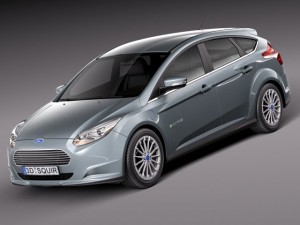 Focus Electric 2012-2014 3D Model