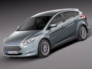 फोकस इलेक्ट्रिक 2012-2014 3D मॉडल
