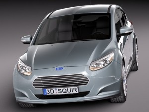 Focus Electric 2012-2014 Modelo 3D