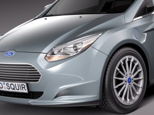 Focus Electric 2012-2014 Modelo 3D