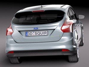 Focus Electric 2012-2014 Modelo 3D