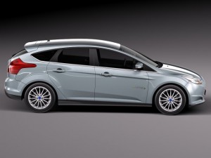 Focus Electric 2012-2014 Modelo 3D