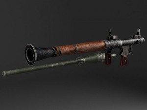 RPG7 Bazooka 3D Model