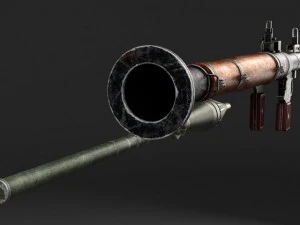 Bazuca RPG7 Modelo 3D