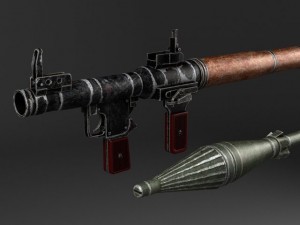 RPG7 Bazooka 3D Model