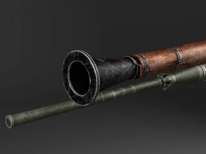Bazuca RPG7 Modelo 3D