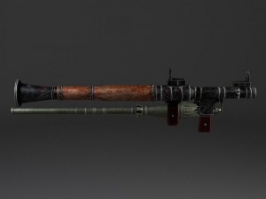 RPG7 Bazooka 3D Model