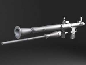 RPG7 Bazooka 3D Model