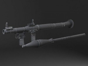 RPG7 Bazooka 3D Model