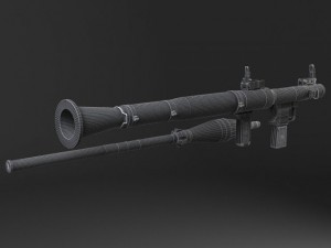 RPG7 Bazooka 3D Model
