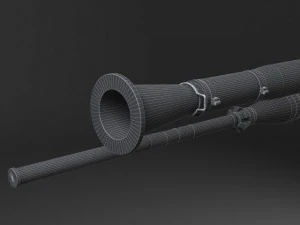 Bazuca RPG7 Modelo 3D