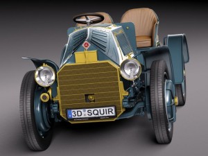 Lohner Porsche 1901 Modelo 3D