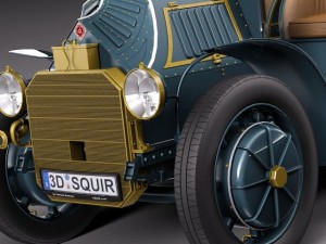 Lohner Porsche 1901 Modelo 3D