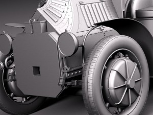 Lohner Porsche 1901 Modelo 3D