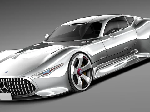 Mercedes-Benz Visi&oacute;n Gran Turismo Concepto 2013 Modelo 3D