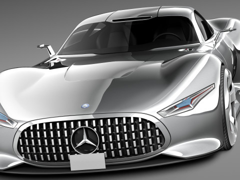 Mercedes-Benz Vision Gran Turismo Concept 2013 3D 모델