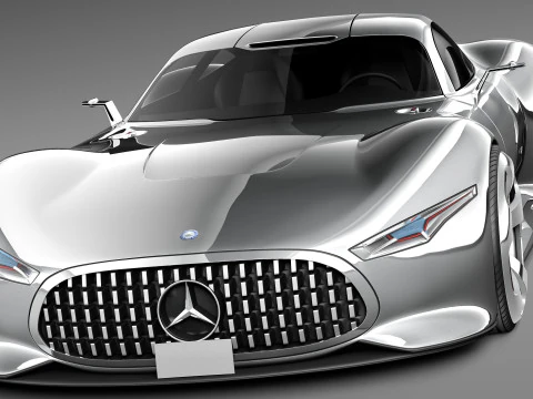 Mercedes-Benz Vision Gran Turismo Concept 2013 3D Model