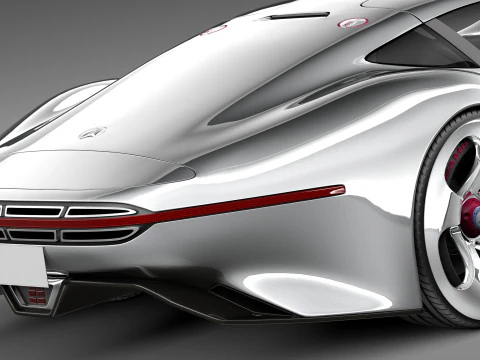 Mercedes-Benz Vision Gran Turismo Concept 2013 3D Model