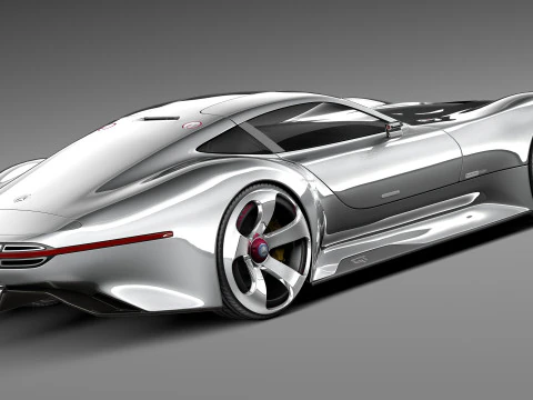 Mercedes-Benz Vision Gran Turismo Concept 2013 3D Model