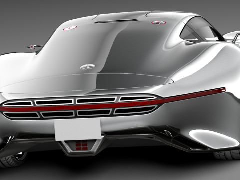 Mercedes-Benz Vision Gran Turismo Concept 2013 3D 모델
