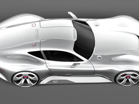 Mercedes-Benz Vision Gran Turismo Concept 2013 3D Model
