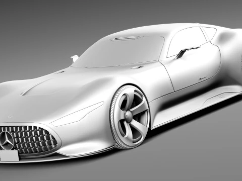 Mercedes-Benz Vision Gran Turismo Concept 2013 3D Model