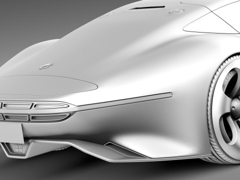 Mercedes-Benz Vision Gran Turismo Concept 2013 3D 모델