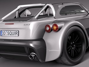 Donkervoort D8 GTO 2013 3D Model