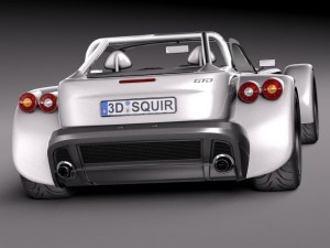 Donkervoort D8 GTO 2013 3D Model