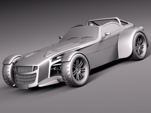 Donkervoort D8 GTO 2013 3D Model