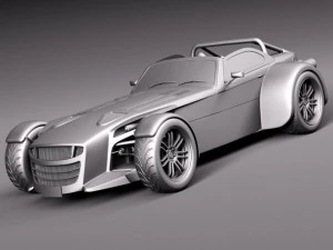 Donkervoort D8 GTO 2013 3D Model