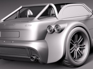 Donkervoort D8 GTO 2013 3D Model