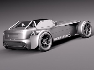 Donkervoort D8 GTO 2013 3D Model