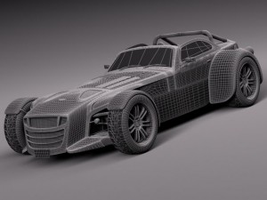 Donkervoort D8 GTO 2013 3D Model