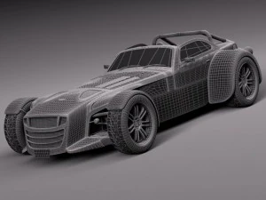 Donkervoort D8 GTO 2013 3D Model
