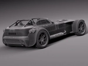 Donkervoort D8 GTO 2013 3D Model