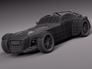 Donkervoort D8 GTO 2013 3D Model