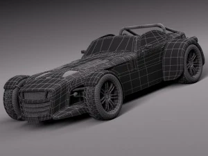 Donkervoort D8 GTO 2013 3D Model