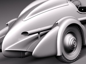 Duesenberg Sj Special Mormon Meteor 1935 3D Model